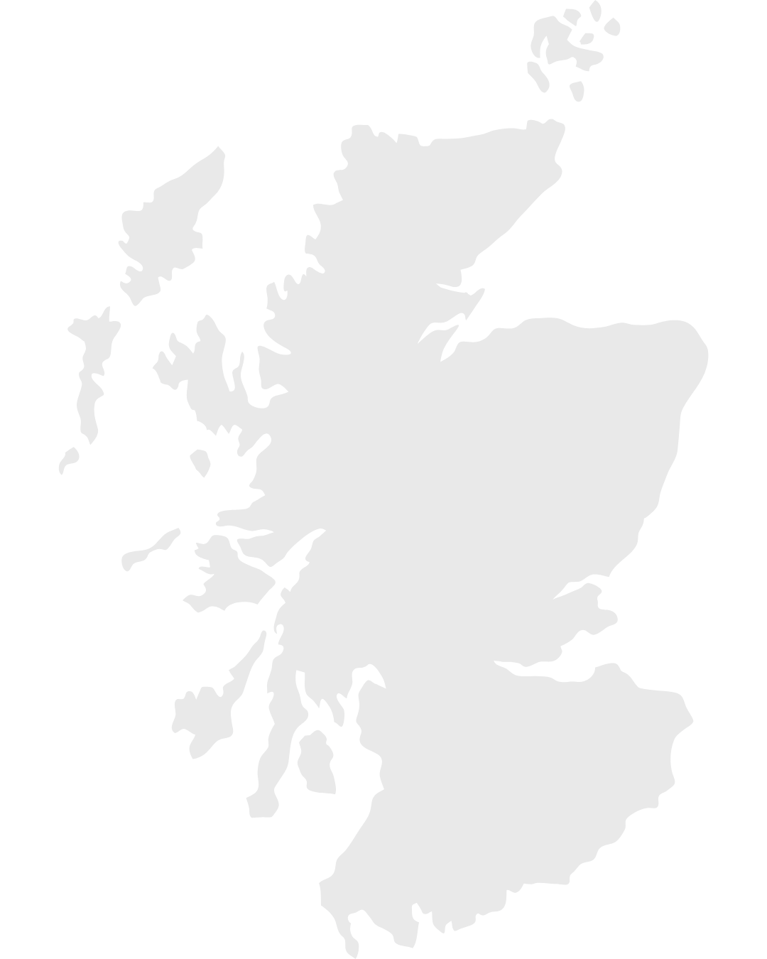 Map of Scotland
